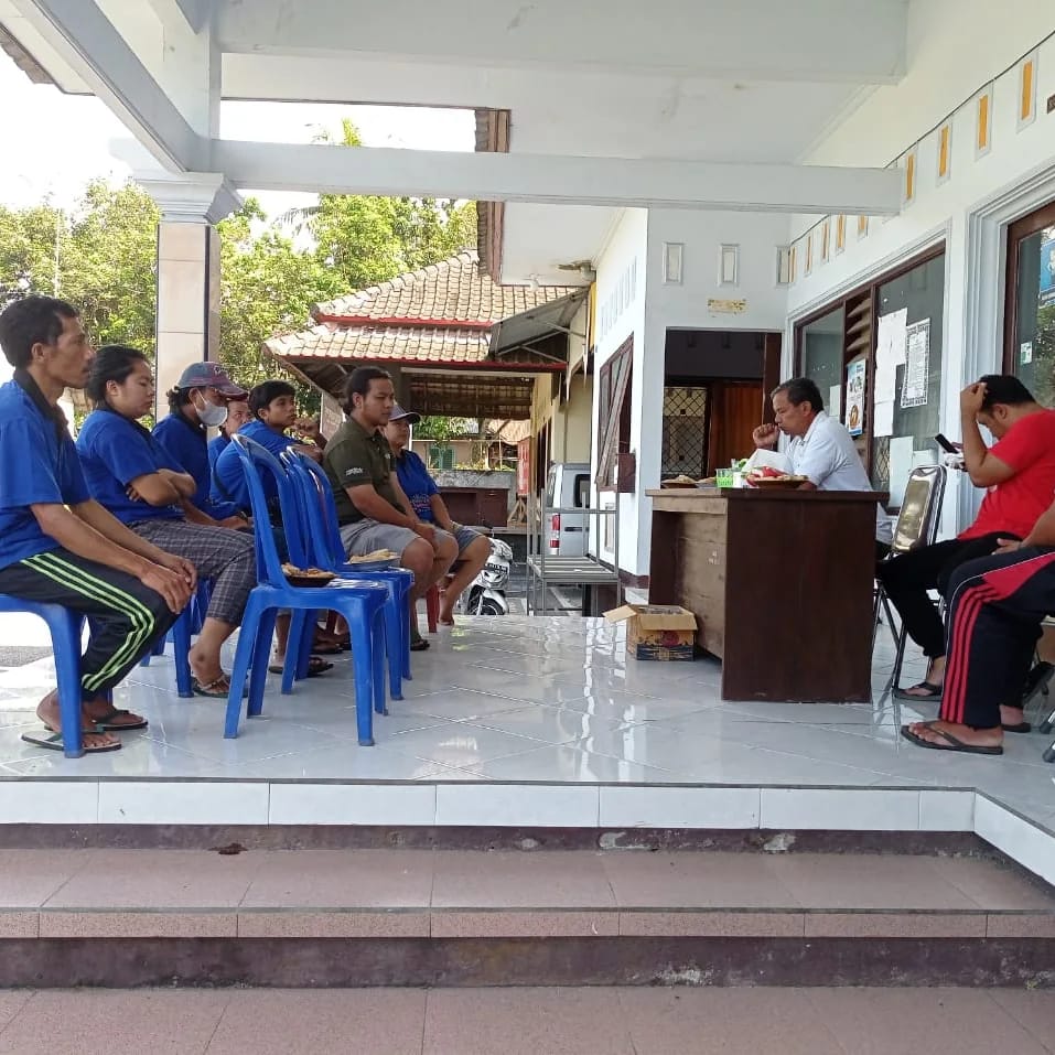 PEMERINTAH DESA SURANADI MENERIMA KONTRIBUSI DARI KELOMPOK TANI "KAMANI" DUSUN PEMUNUT DESA SURANADI TAHUN 2023