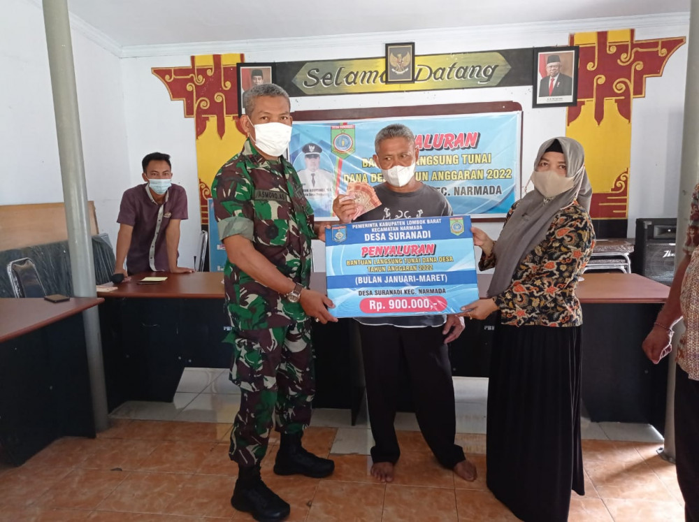 PENYALURAN BANTUAN LANGSUNG TUNAI (BLT) DD TAHAP I - III TAHUN ANGGARAN 2022