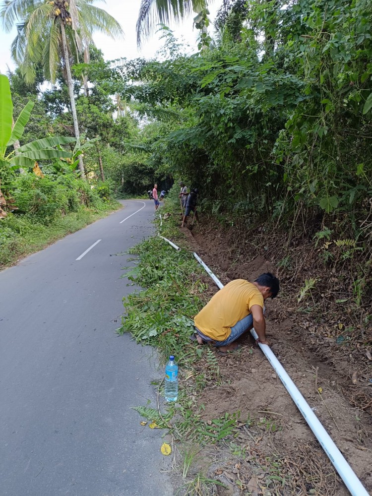 PENGEMBANGAN PERPIPAAN AIR BERSIH DUSUN PEMUNUT DESA SURANADI T. A 2024