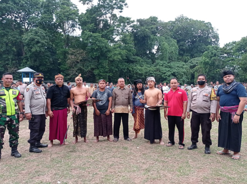 PADEPOKAN PERESEAN KEBON RAJE DESA SURANADI MENGGELAR PAGELARAN EVENT BUDAYA PERESEAN