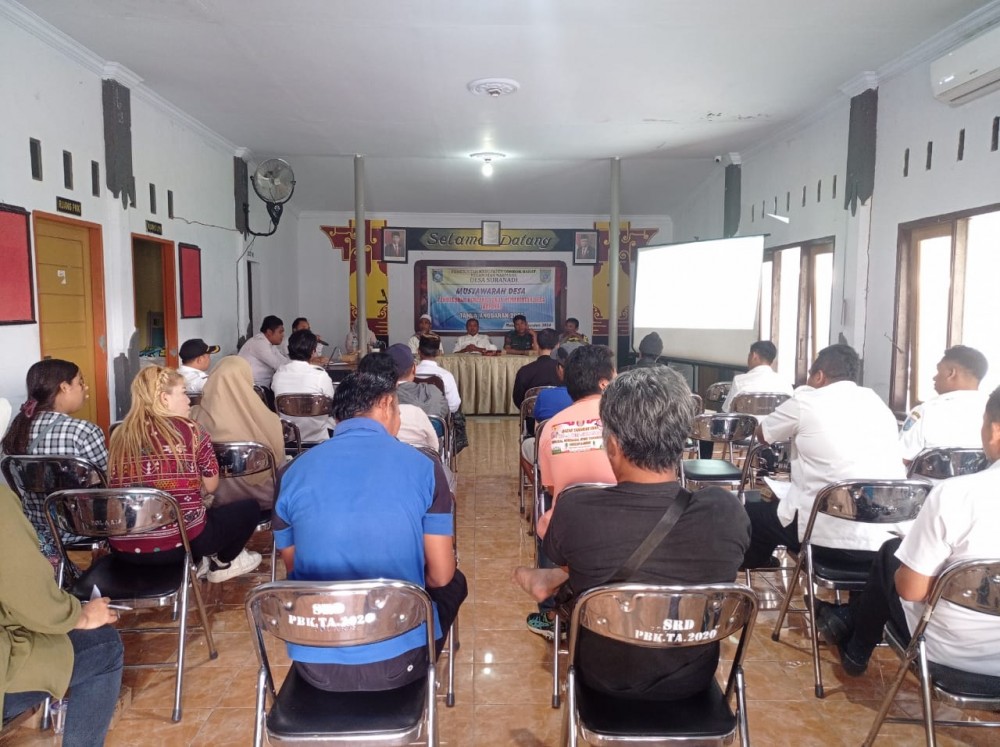 PENYUSUNAN RKPDES TAHUN ANGGARAN 2025 DESA SURANADI