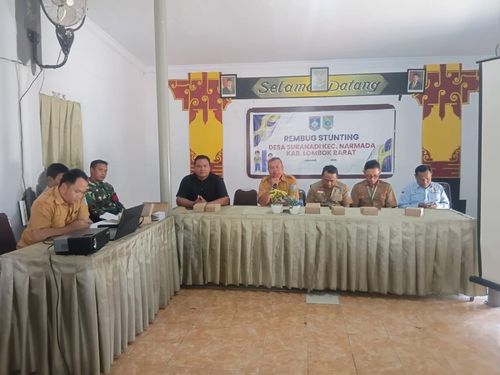 Pemdes Suranadi Gelar Pra Musrenbang Tematik Stunting 2026, Fokus Intervensi Gizi dan Sinergi Lintas Sektor