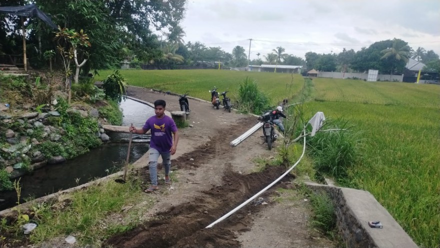 PENGEMBANGAN JARINGAN PERPIPAAN DUSUN SURANADI SELATAN DAN DUSUN SURANADI BARAT